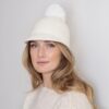 WHITE EDIE CAP